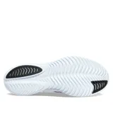 Championes de running Saucony Kinvara 14, color negro con detalles en blanco y plateado.