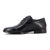 Zapato de vestir Starsax para hombre, de estilo acordonado, color negro, con puntera reforzada y diseño clásico.