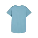 Remera deportiva Puma de cuello redondo y manga corta, confeccionada en tejido técnico con efecto jaspeado. Presenta el logo de la marca estampado en el pecho.