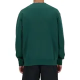Buzo de cuello redondo New Balance, confeccionado en tejido French Terry, con diseño liso y logo de la marca bordado en el pecho.