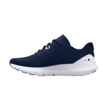 Championes de running Under Armour Surge 3, color negro con suela blanca y logo de la marca en blanco en el lateral. Confeccionados en malla transpirable.