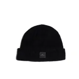 Gorro de lana negro con logo de la marca O'Neill en etiqueta cosida en el frente.