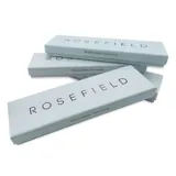 Reloj Rosefield Ace XS plateado con caja redonda de 29 mm, esfera plateada pulida y malla de acero plateado.