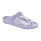 Sandalias Birkenstock modelo Gizeh Eva, color lila.