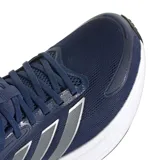 Championes de running Adidas Response 2, color azul marino con las tres tiras características en plateado y suela amortiguada blanca con tecnología Cloudfoam.