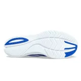 Championes de running Saucony Convergence, color azul con detalles en negro y logo plateado.