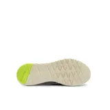 Championes de entrenamiento Reebok Flexagon Force 4, color crema con detalles en negro y verde flúor.