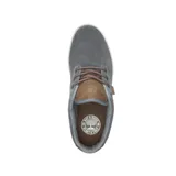 Championes Etnies Jameson 2, color gris con detalles en marrón y suela blanca.