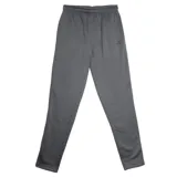 Pantalón de jogging gris con cintura elástica y logo de la marca en la pierna izquierda.