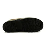 Championes de seguridad Diadora Utility modelo Country Low, color marrón, confeccionados en gamuza con suela de goma antideslizante y puntera reforzada. Presenta interior acolchado en color amarillo y cordones bicolor.