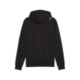 Buzo con capucha Puma McLaren Racing, color negro, con bolsillo frontal tipo canguro y logotipos de la marca y la escudería estampados en el pecho.