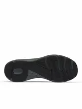 Championes de running Columbia modelo Konos Featherweight, color negro con entresuela gris. Diseñados con tecnología Omni-MAX para amortiguación y tracción adaptativa, cuentan con malla tejida ultratranspirable y suela Omni-Grip para diversos terrenos.