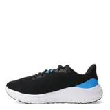Championes de running Under Armour, color azul marino con logo blanco en el lateral y suela blanca con tecnología Charged Cushioning.