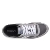 Championes Saucony Jazz Original, color gris oscuro con detalles en gris claro y blanco.