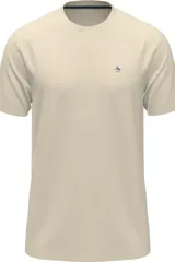 Remera de cuello redondo para hombre de Original Penguin, confeccionada en algodón orgánico. Presenta un ajuste entallado y el logo de la marca bordado en el pecho.