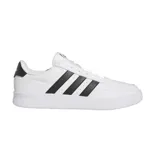Championes Adidas Breaknet 2.0 de hombre, color blanco con detalles en negro, inspirados en el tenis.
