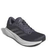 Championes Adidas modelo Response Runner 2 U, color gris, de diseño deportivo con capellada de malla transpirable, cordones al tono y entresuela amortiguada en color blanco.