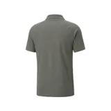 Remera polo Puma del Club Peñarol, modelo Evostrip, color negro con detalles en amarillo. Cuenta con cuello camisero, botonera frontal y el escudo del club junto al logo de la marca bordados en el pecho.