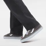 Championes de caña alta Vans Sk8-Hi color gris con detalles en blanco.