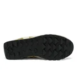 Championes Saucony Shadow Original, color blanco hueso con detalles dorados.