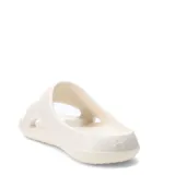 Sandalias tipo ojota Under Armour modelo Locker V, color beige, con diseño ergonómico y logo de la marca en relieve sobre la banda superior.