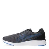 Championes Asics Gel Kamo Go, color negro con detalles en gris y blanco.