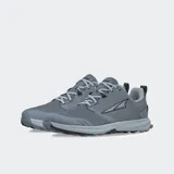 Championes de trail running Altra Superior 7, color gris oscuro con detalles en blanco.