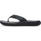 Ojotas Crocs Yukon Vista II Lr Flip para hombre, con parte superior de piel sintética marrón y detalles de costuras, base textil y suela de espuma Croslite con plantillas LiteRide.