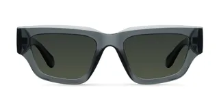 Lentes de sol Kiya con diseño cat eye y montura superior plana. Lentes polarizadas alemanas con protección UV400 y recubrimiento anti-scratch y superhydrophobic.