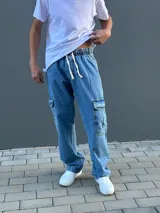 JEAN JOGGER BAGGY CELESTE HOMBRE