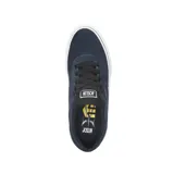 Championes Etnies Joslin Vulc, color negro con detalles en blanco.