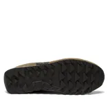 Championes Saucony Jazz 81 Camo, con estampado de camuflaje en tonos marrones y verdes, detalles en gamuza color marrón y logo lateral en cuero negro.