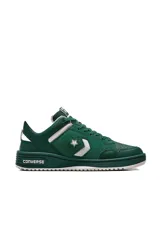 Championes urbanos Converse Weapon OX, color verde con detalles en blanco.
