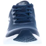 Championes Topper Strong Pace III de hombre, color azul marino con detalles en blanco y logo plateado.