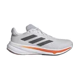 Championes Adidas Response Super grises con detalles en negro y naranja.
