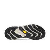 Championes de trail running Merrell Promorph color negro con detalles en turquesa, fucsia y verde lima, con entresuela gruesa moteada y suela Vibram.