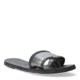 Sandalias tipo chinela Havaianas, modelo You Angra, con base de goma beige y tira ancha superior de material sintético traslúcido en tono arena.