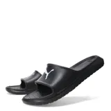 Sandalias tipo ojota Puma modelo Cool Cat 2.0 Bx, color negro con el logo de la marca estampado en blanco en la banda superior. Diseño ergonómico y liviano.