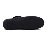 Guillerminas casuales negras con calado y ajuste con velcro.