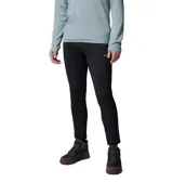 Pantalon de trekking Columbia para hombre, confeccionado en forro polar de rejilla con tecnología Omni-Wick que absorbe la humedad. Presenta un corte ajustado, cintura ajustable, bolsillos laterales y bolsillo posterior con cierre.