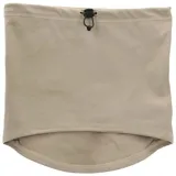 Cuello deportivo Merrell color beige, confeccionado en tejido técnico elástico con logo de la marca estampado en contraste.