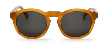 Lentes de sol Mr Boho modelo Jordaan, color caramelo con lentes grises.