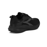 Championes Diadora Nerja de running para hombre, color negro. Capellada de mesh, suela de goma y ajuste con cordones.