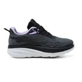 Championes deportivos American Sport Bessie, color gris claro con detalles en rosa y blanco.