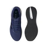 Championes Adidas Response Runner azules con detalles en negro y suela blanca.