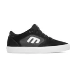 Championes de skate Etnies Windrow Vulc, color negro con logo blanco en el lateral y suela blanca.