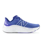 Championes de running New Balance Fresh Foam X Kaiha Road, color azul con detalles en blanco y violeta.