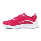 Zapatillas deportivas Avia color fucsia con detalles en blanco, acordonadas y con suela blanca.
