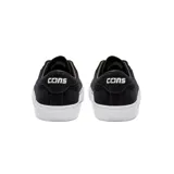 Championes Converse Louie Lopez Pro Ox, color negro con detalles en blanco. Zapatillas de skate de caña baja, confeccionadas en gamuza con logo Converse Star Chevron en los laterales y suela vulcanizada.
