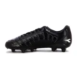 Championes de fútbol Diadora Halo Md T, color negro con logo blanco en el lateral.
